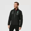 Men's Mercedes AMG Petronas F1 Racing Team Softshell Jacket- Black 2021 - minef1