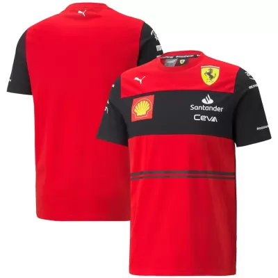 Scuderia Ferrari  F1 Racing Team T-Shirt Red 2022 - minef1