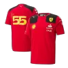 Carlos Sainz #55 Ferrari F1 Shirt 2023 - minef1