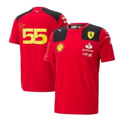 Carlos Sainz #55 Ferrari F1 Shirt 2023 - minef1