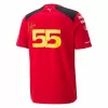 Carlos Sainz #55 Ferrari F1 Shirt 2023 - minef1