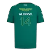 Fernando Alonso #14 Aston Martin Cognizant F1 Shirt 2024 - minef1