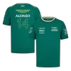 Fernando Alonso #14 Aston Martin Cognizant F1 Shirt 2024 - minef1